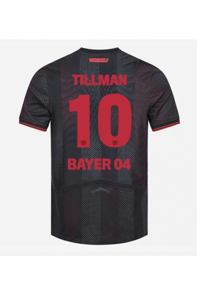 Bayer Leverkusen Malik Tillman #10 Jalkapallovaatteet Kotipaita 2025-26 Lyhythihainen Bayer Leverkusen Malik Tillman #10 Jalkapallovaatteet Kotipaita 2025-26 Lyhythihainen